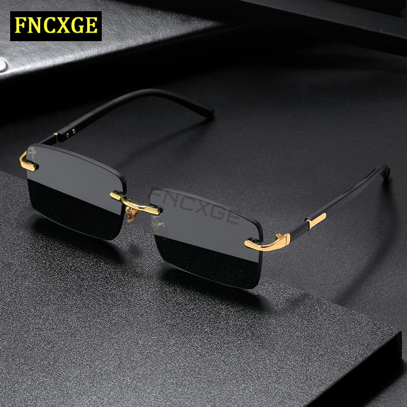 FNCXGE UV400 Frameless Fashion Shades