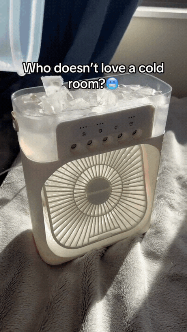 CoolMist Pro – 3-in-1 Mini AC & Humidifier Fan