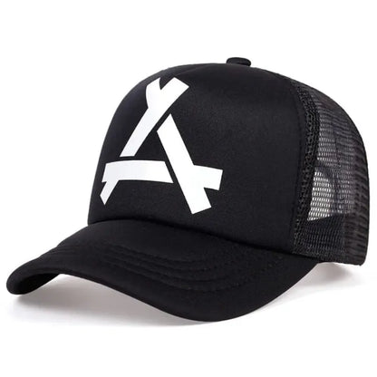 Caps Club A-Black – Unisex Net Style Cap