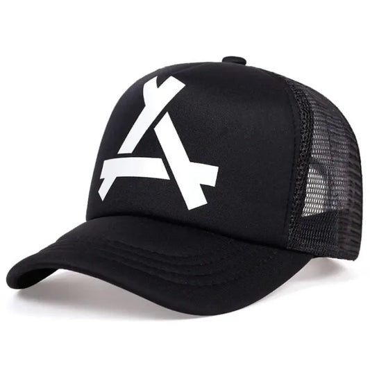 Caps Club A-Black – Unisex Net Style Cap